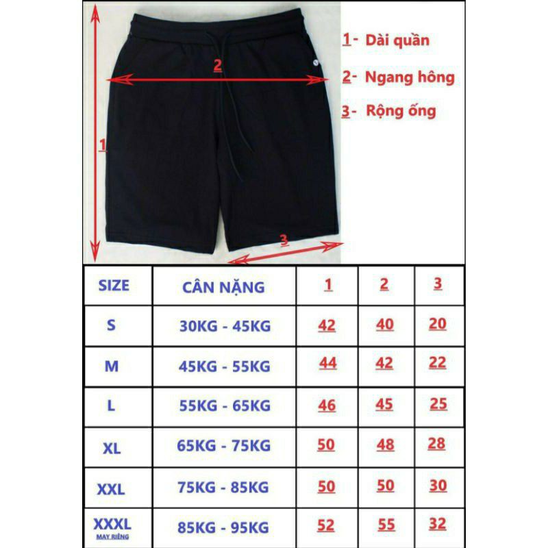 QUẦN NGỐ NAM & NỮ( size 30- 95kg)