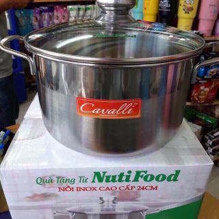 Nồi luộc gà inox cao cấp 24cm Nutifood