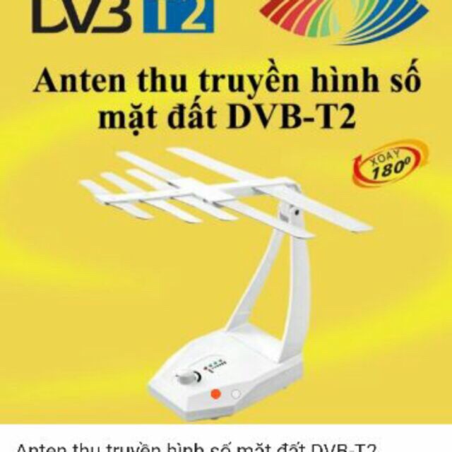 ANTEN Tàu Bay Tivi Kỹ Thuật Số DVB T2 - Model 105-T2 - Ant012