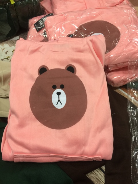 Áo Nỉ In Hình Mặt Gấu[Ảnh thật +video] | BigBuy360 - bigbuy360.vn