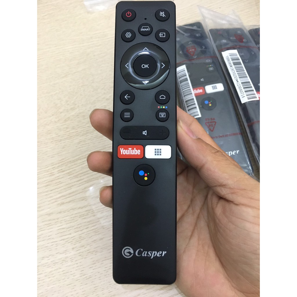Remote TV Casper Tìm kiếm bằng giọng nói - Điều khiển TV Casper smart cong