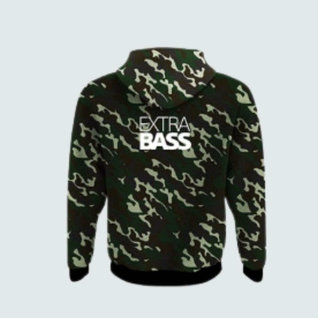 Áo khoác gió Nam Nữ 2 lớp kaki dù CAMO SONY Extra BASS | Áo gió lính quân đội | Áo khoác nam game