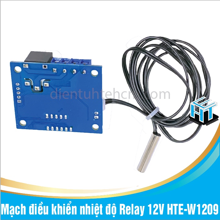 Mạch điều khiển nhiệt độ Relay 12V HTE-W1209