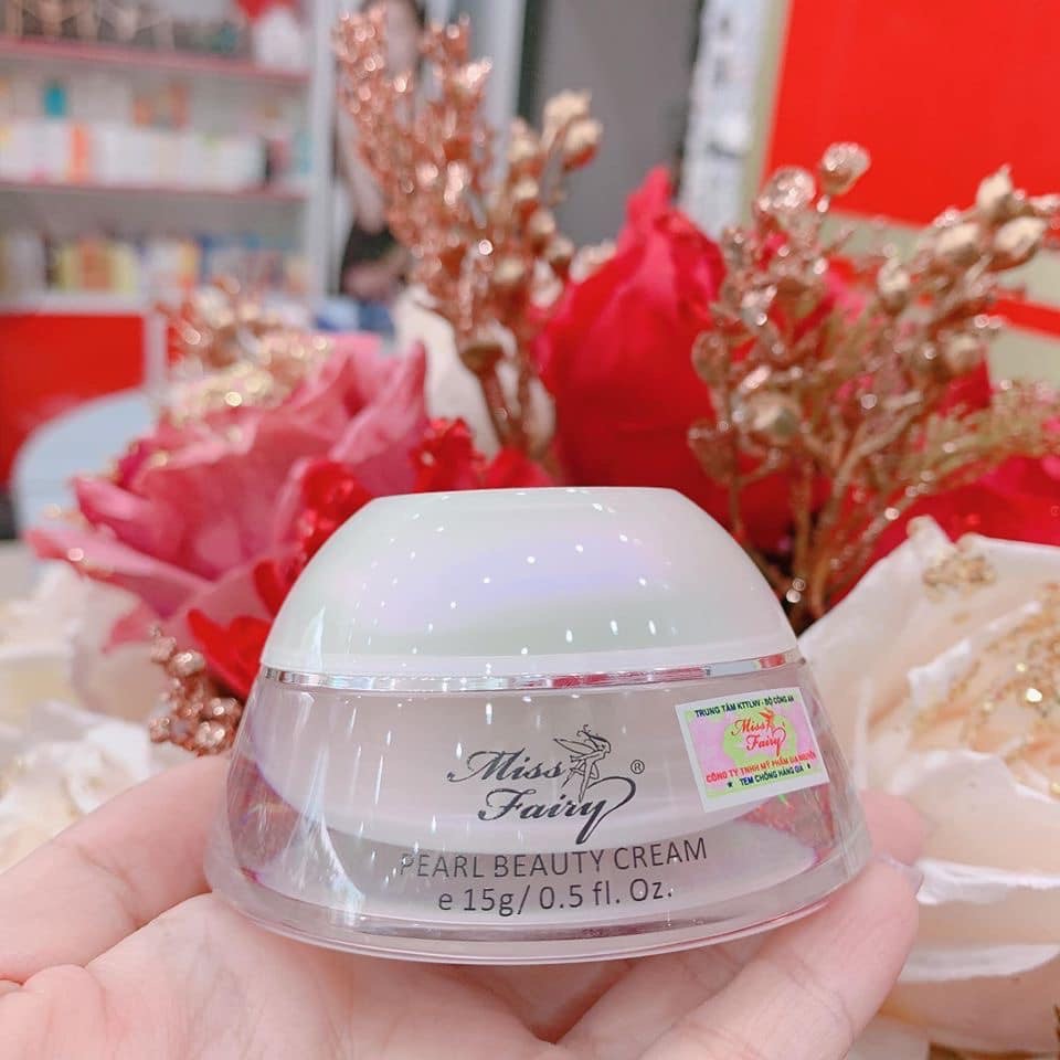 [Có tem] Kem dưỡng cao cấp MISSFAIRY Nhật Bản Pearl Beauty Cream Ngọc Trai - Siêu Trắng da, mờ nám, cấp ẩm da