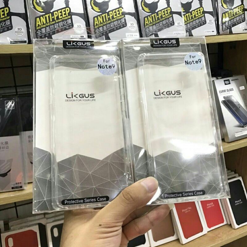 Ốp lưng chống Sốc Likgus Trong suốt Cho Samsung Note 8/note 9/note 10/note 10 plus/note 10 lite/note 20/note 20 ultra