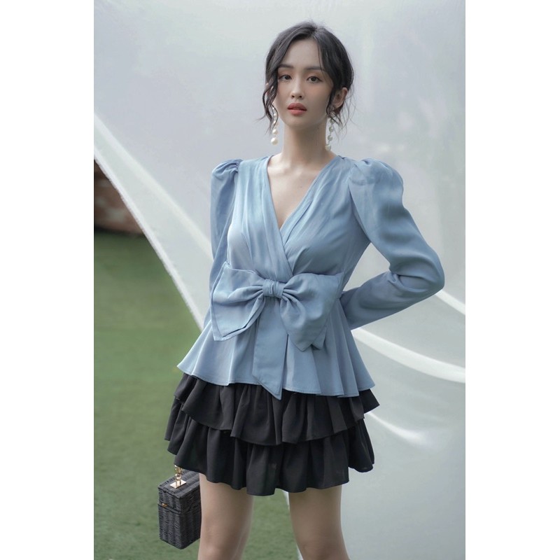 Chân váy xếp tầng bo chun KAIA -  ROSLYN SKIRT