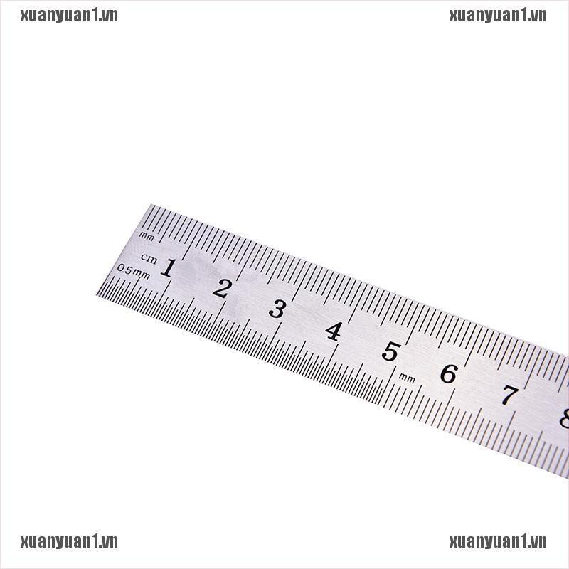 [XUANYUAN1] 1 Dụng Cụ Đo Kim Loại Hai Mặt Chính Xác 15cm
