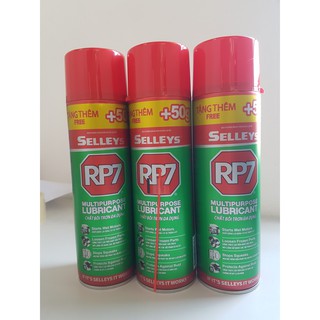 Dầu chống rỉ sét và bôi trơn SELLEYS RP7 350g, rp7 chính hãng
