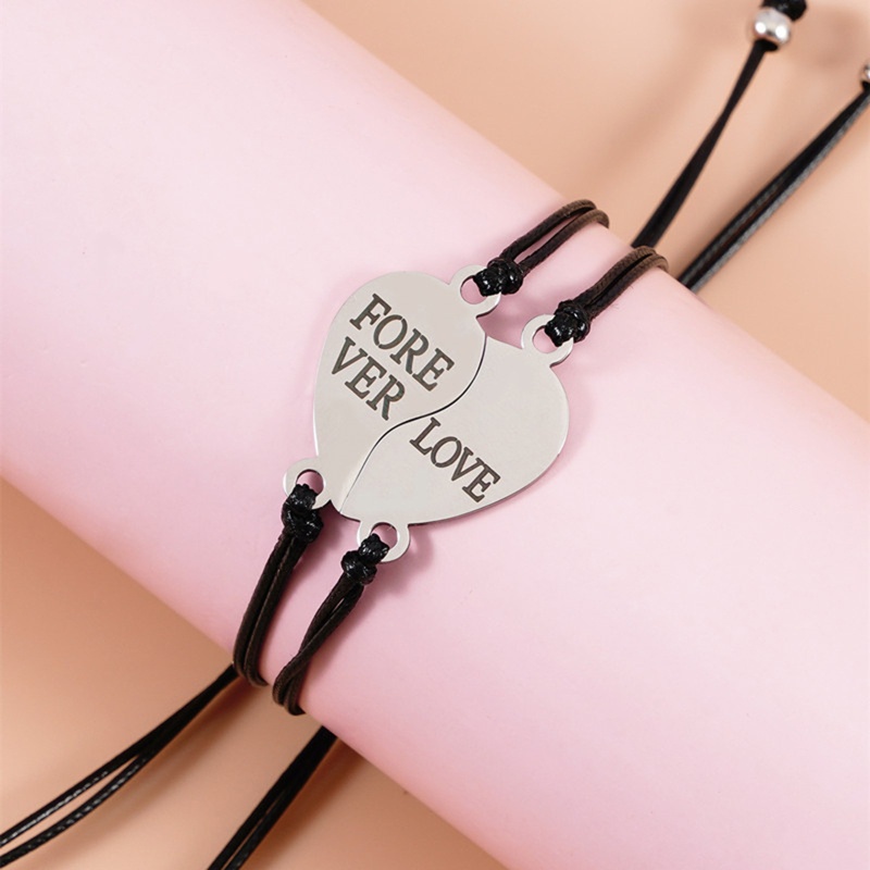 Vòng Đeo Tay Ghép Hình Trái Tim Thời Trang