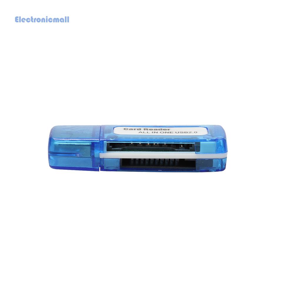 Đầu Đọc Thẻ Nhớ SD/TF/T-Flash/M2 4 Trong 1 Với Cổng USB 2.0 | BigBuy360 - bigbuy360.vn