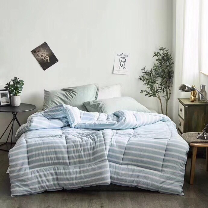 Chăn phao Muji 2kg siêu nhẹ siêu ấm 2mx2m3 - tongkhogiaxuong - (BQ384) | BigBuy360 - bigbuy360.vn