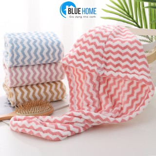 Khăn Mặt Lông Mịn Xuất Hàn 30x50cm Cao Cấp Kẻ Sọc