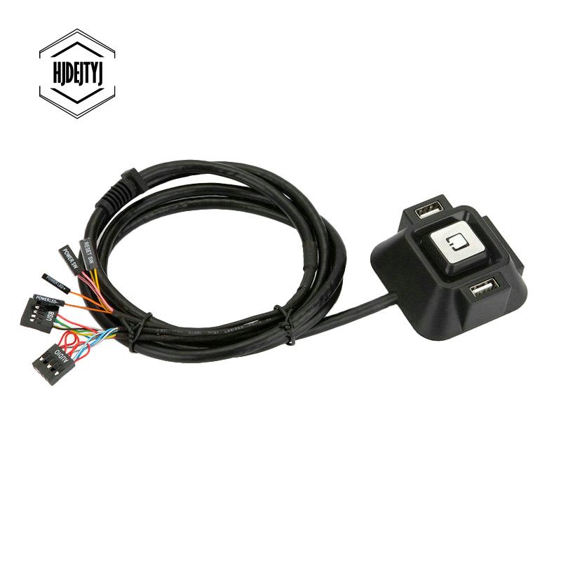 Công Tắc Điều Khiển Gầm Xa Hai Cổng USB Dành Cho Máy Tính Để Bàn