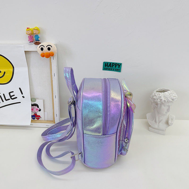 Balo đi học mini đính kim sa hình công chúa Aisha dễ thương cho bé gái