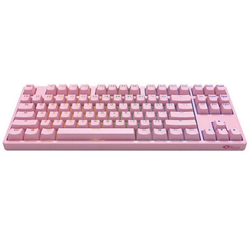 Bàn phím cơ AKKO 3087 Midnight Akko Switch - Hàng Chính Hãng - Pink-New