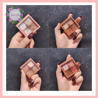 Bảng Mắt Nhũ💖FREESHIP💖Bảng Mắt Siêu Nhũ 4 Ô Guicami Bản Dupe Của 3Ce Mini Multi
