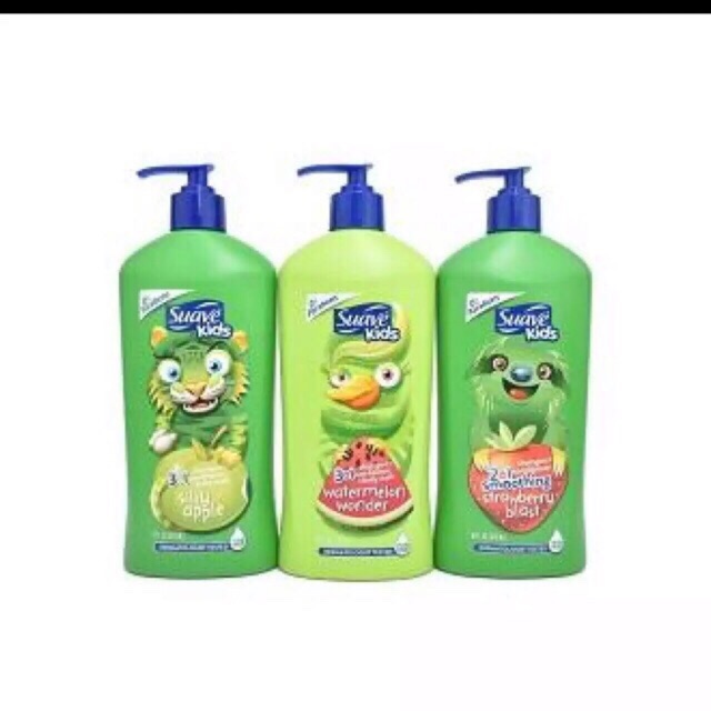 Sữa tắm gội toàn thân Suave Kids 532ml