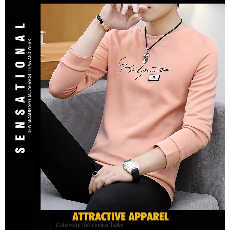 Áo thun nam tay dài 💚𝐅𝐑𝐄𝐄𝐒𝐇𝐈𝐏💚 áo thun nam dài tay trắng chữ Havichi unisex form rộng thoáng mát | BigBuy360 - bigbuy360.vn