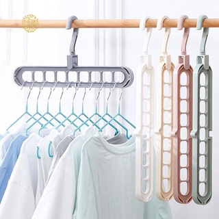 Móc treo quần áo chất liệu nhựa đa năng
