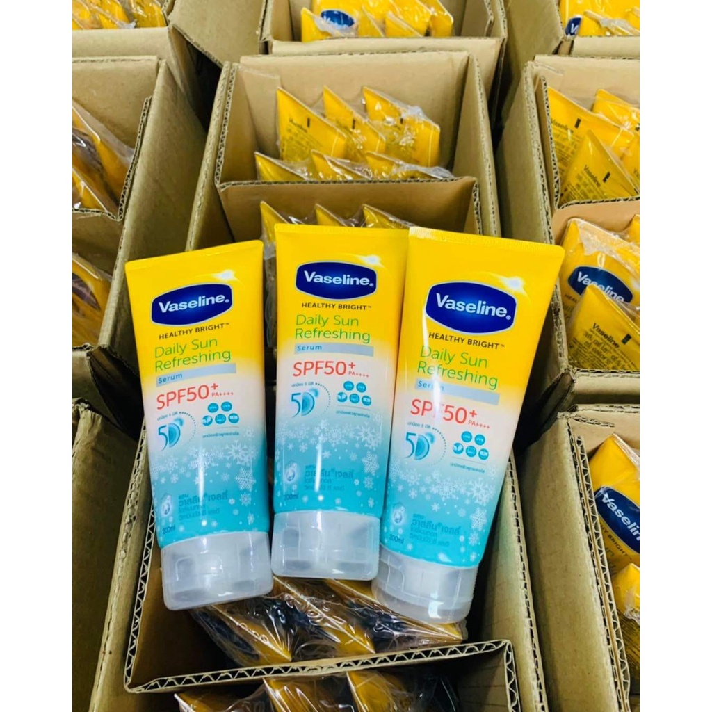 Vaseline Lotion - Serum Dưỡng Trắng Da Body