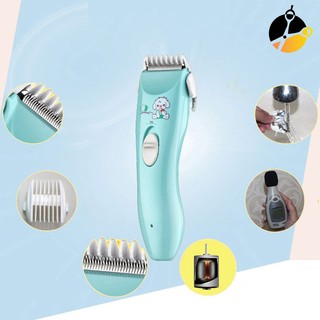 Tông đơ cắt tóc trẻ em chuyên nghiệp có sạc pin, dụng cụ máy hớt tóc cho bé TOIR