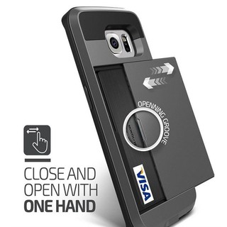 Ốp Điện Thoại Dạng Ví Đựng Thẻ Cho Samsung S21 S20 s10 S9 s8 plus s7 edge note 20 10 9 8