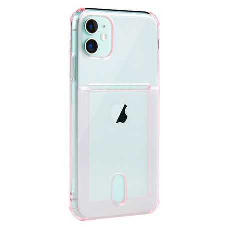 Ốp lưng  iphone để card thẻ trong suốt dạ quang  iPhone 7  7Plus 8 8Plus  X Xs Xr XsMax 11 11Pro 11ProMax tphcm