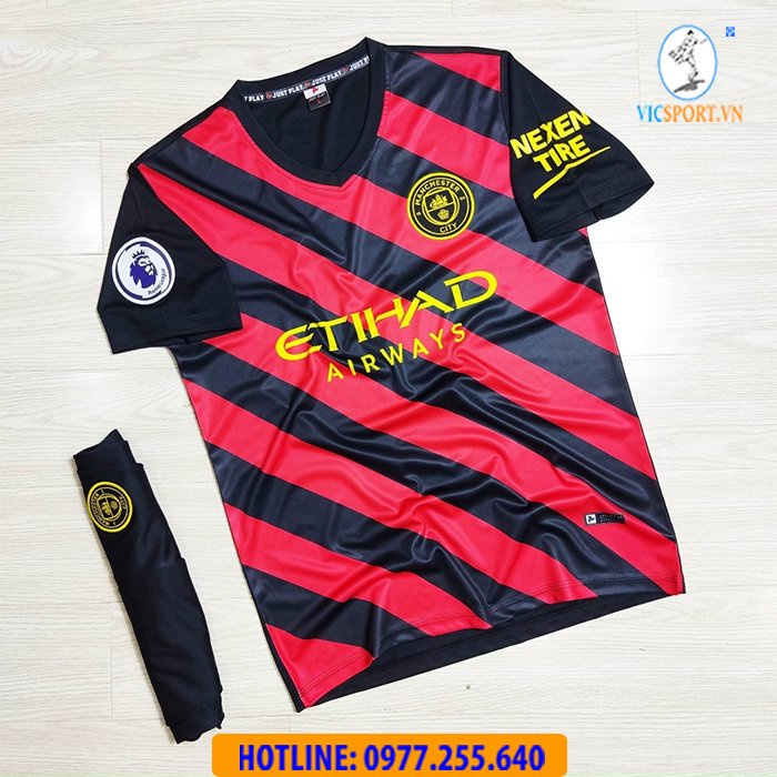 Áo đá banh Mancity, Quần áo đá bóng CLB Manchester City mới nhất 2023 - 2024 đủ màu - Vicsport