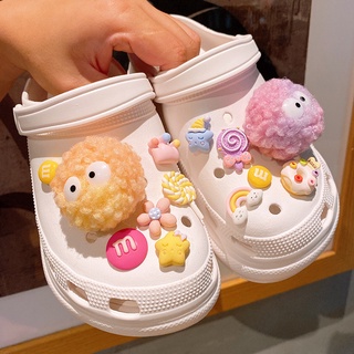  Jibbitz Crocs Charm Slippers Dép Đính Hạt Cườm Màu Gradient Trang Trí Thủ Công Diy 