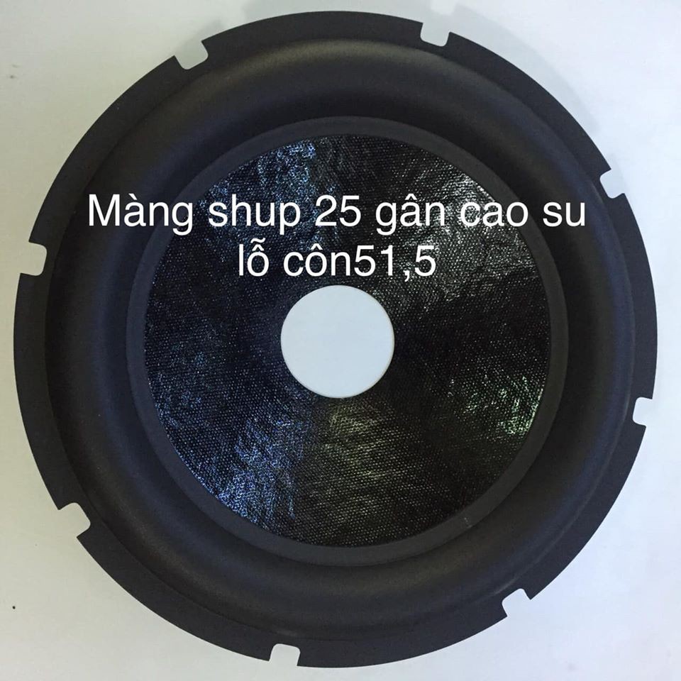 Màng loa bass 25 súp kèm rổ