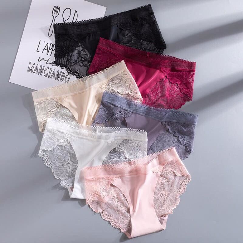 Quần su phối ren ❤️FREESHIP❤️ Quần ren hoa phối su mã 8432