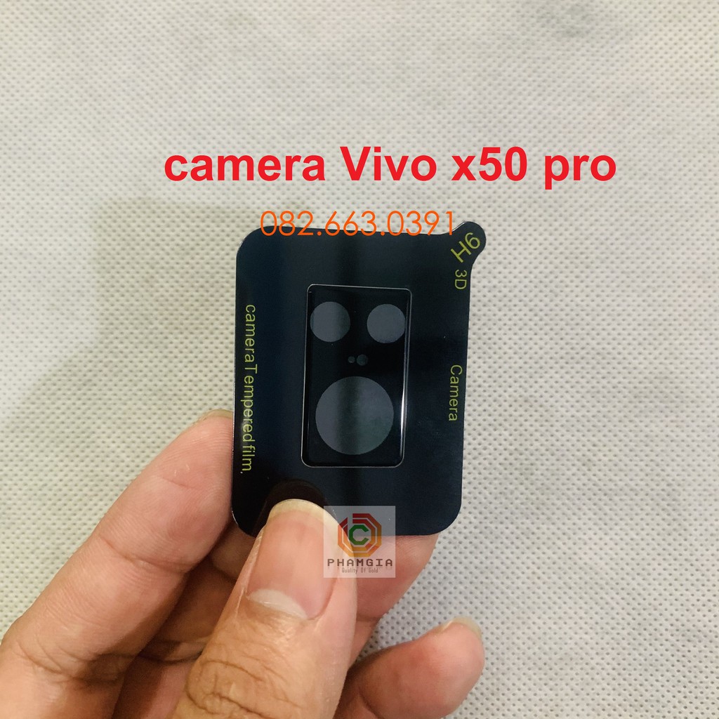Kính cường lực camera Vivo x50 x50 pro, giúp bảo vệ cam chụp hình đẹp