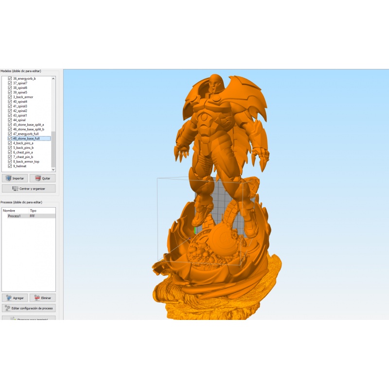 File in 3D mô hình Onslaught - Marvel