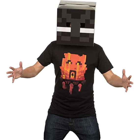 Mặt Nạ Hóa Trang Nhân Vật Game Minecraft Kích Thước 12x12x12 inches