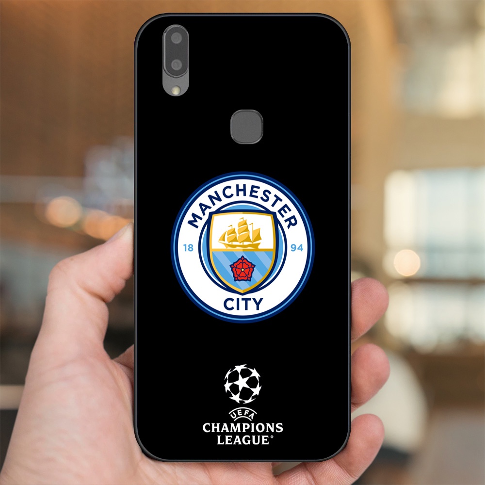 Ốp lưng Vivo V9, Y85, V11i viền đen in hình Manchester City MC