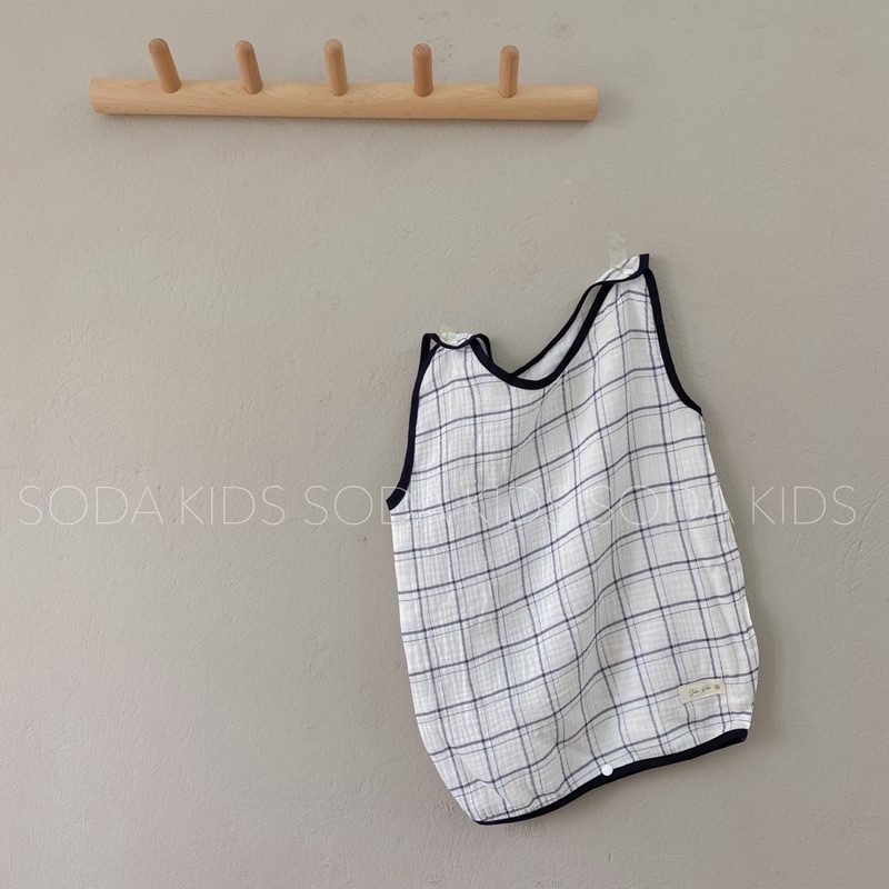 (Hàng thiết kế) Túi mặc đi ngủ cho bé vải xô Muslin (Nhiều màu )