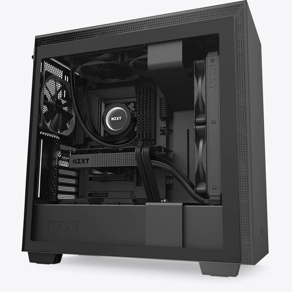 Vỏ Case Máy Tính NZXT H710 Màu Đen Sần