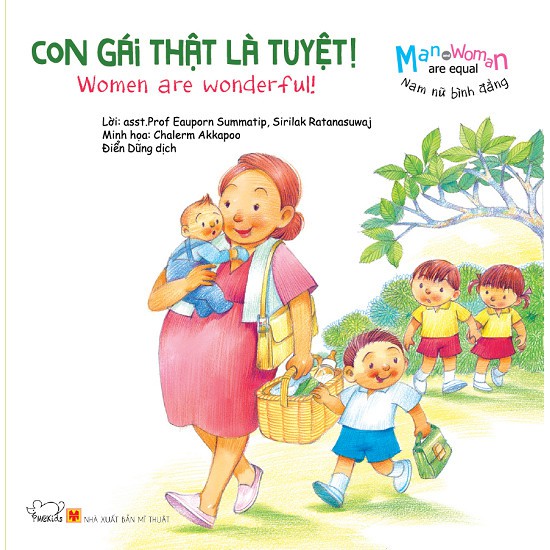 Sách - Con gái thật là tuyệt - Women are wonderful