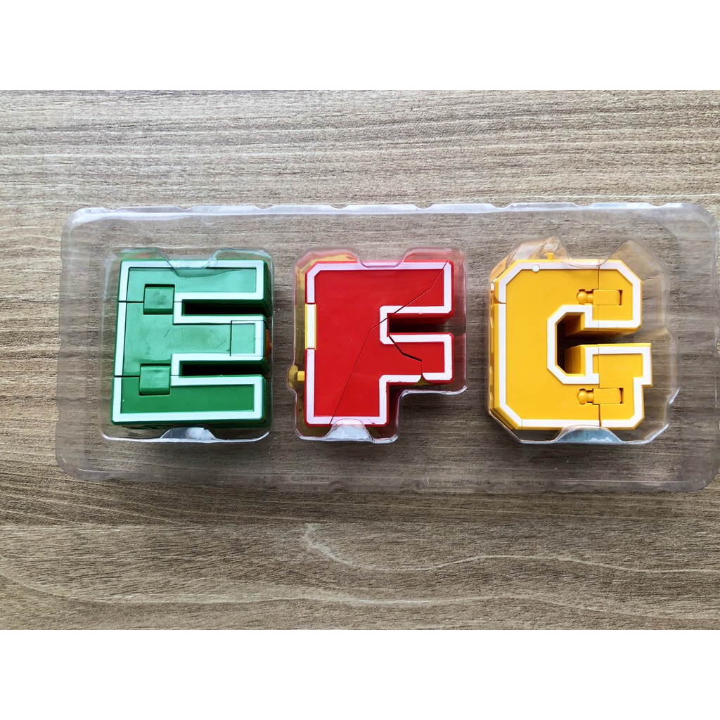 CHỮ BIẾN HÌNH THÔNG MINH - A-B-C-D