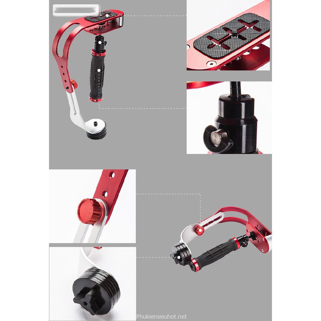 KẸP QUAY PHIM CHỐNG RUNG CHO MÁY ẢNH & ĐIỆN THOẠI | BigBuy360 - bigbuy360.vn