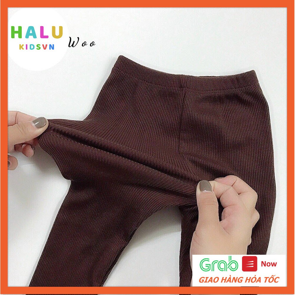 Bộ dài tay Kwoo gân tăm cài vai cho bé trai bé gái-Halukidsvn-BDG01