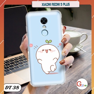 Ốp lưng điện thoại xiaomi redmi 5 plus dẻo trong in hình