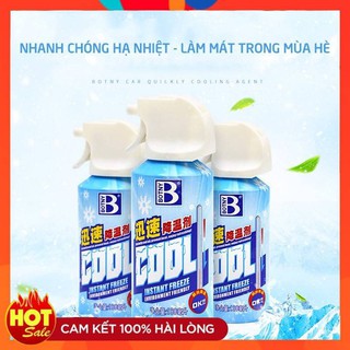 Bình Xịt Lạnh Siêu Tốc Xịt Làm Lạnh Ô Tô Tức Thì Chống Nóng hè (LOẠI TO) 2020