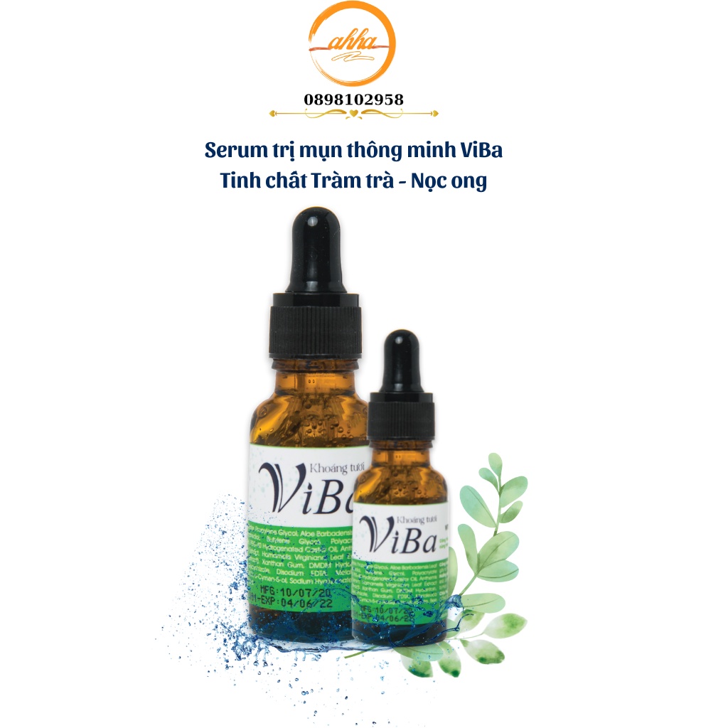 TMSR-Serum chấm mụn thông minh tinh chất tràm trà nọc ong ViBa 5ml - LEOBOX247 | BigBuy360 - bigbuy360.vn