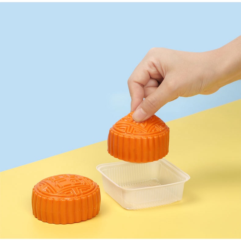 Đồ Chơi Nắn Bóp Đàn Hồi Giảm Stress Hình Bánh Trung Thu