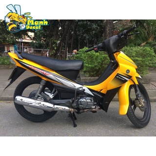Ten rời xe jupiter V vàng đen