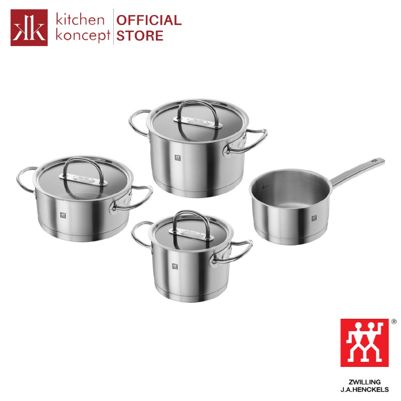 Bộ Nồi 5 Lớp 4 Món Zwilling Prime (1.6L; 2.2L; 2.8L; 3.8L)