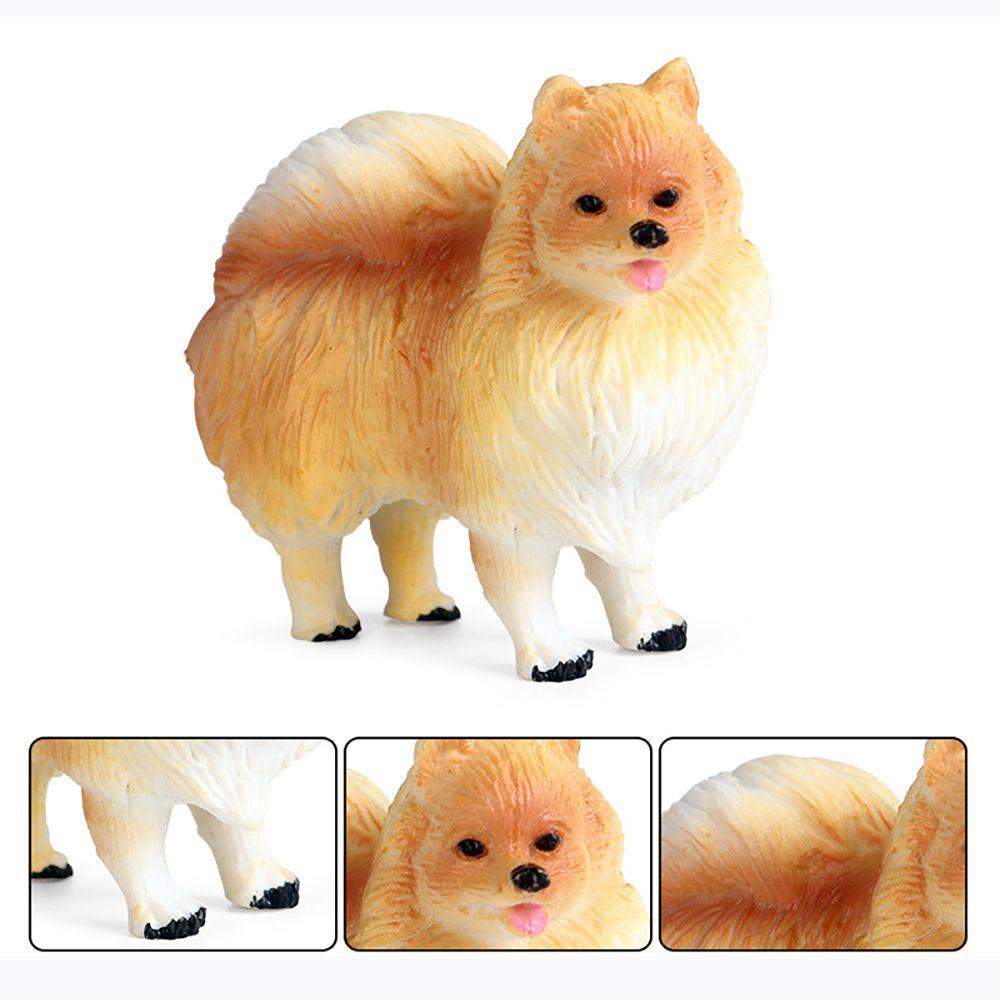 Mô Hình Chó Pomeranian Sống Động Như Thật