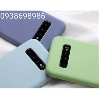 ốp lưng dẻo màu cho Samsung S10 , S10 plus , S10E chống nước, chống bám bẩn