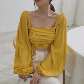 ÁO CROPTOP RÚT BỤNG HAI BÊN